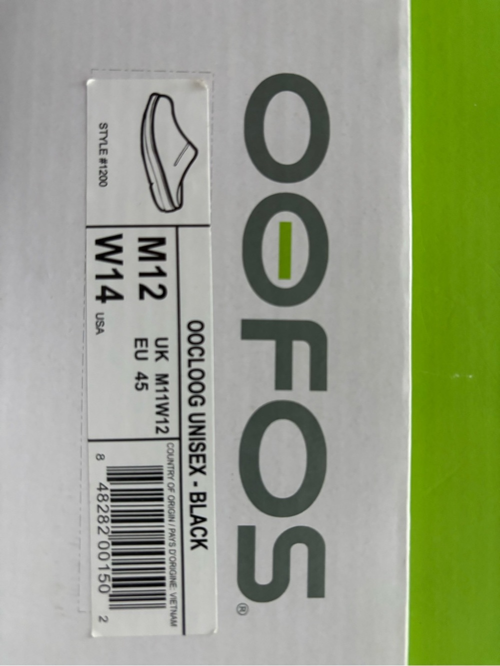 OOFOS Men's Clog - Dark Navy - Picture 3 of 6